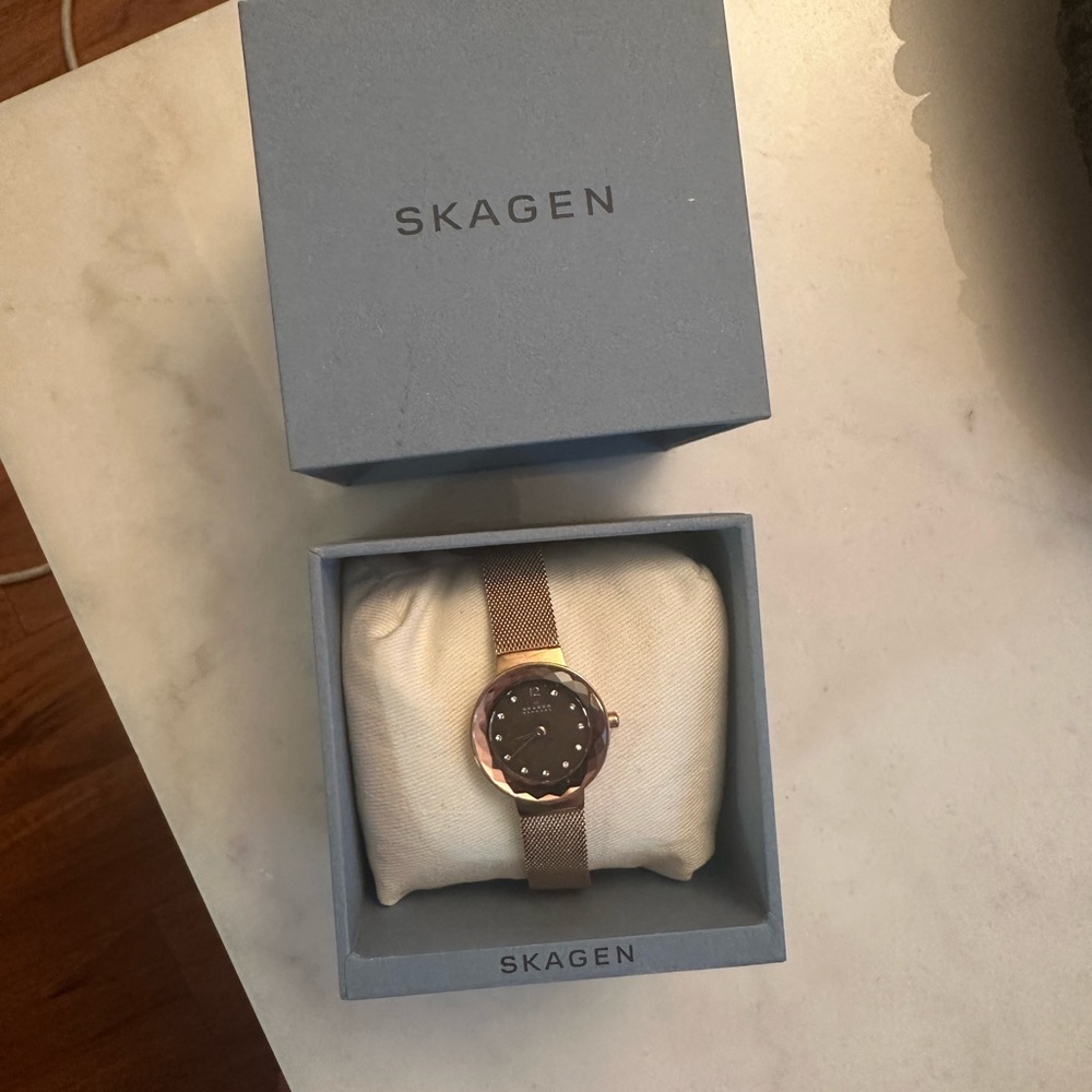 Skagen Rose Gold Watch